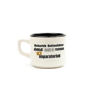 Bekarlık Sultanlıktır Ama Baskılı Siyah Venüs Kupa