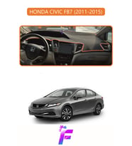 HONDA CIVIC FB7 (2011-2015) Torpido Örtüsü Güneşten Korur Kolay Montaj Tam Uyum F58