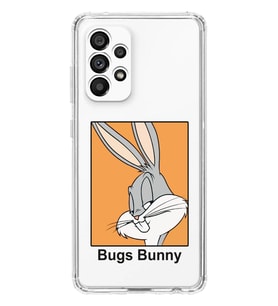 Samsung Galaxy A32 Uyumlu Bugs Bunny Tasarımlı Şeffaf Telefon Kılıfı