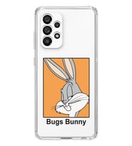 Samsung Galaxy A32 Uyumlu Bugs Bunny Tasarımlı Şeffaf Telefon Kılıfı
