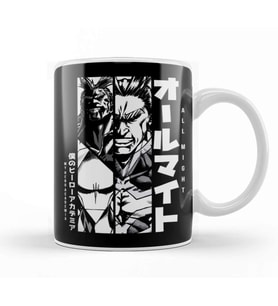All Might My Hero Academia Manga Panel Kupa Bardak Porselen