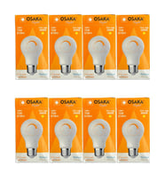 Osaka 10W (75W) 3000K (Günışığı) E27 Duylu Dim Edilebilir Led Ampul (8 Adet)