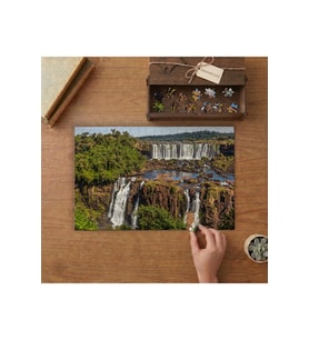 Akarsu - Doğa Manzarası Tasarımı 240 parça Ahşap Puzzle Ahşap Kutuda MP01293
