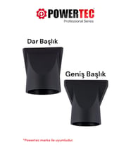 2 Adet Fön Başlığı Dar+Geniş Başlık