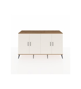Kronos Konsol 6 Raflı 4 Kapaklı 176x59x99 Çam-Aytaşı/Çam
