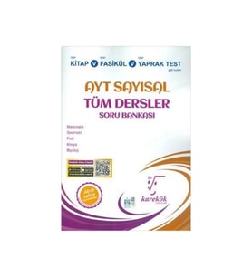 Karekök Yayınları Ayt Sayısal Tüm Dersler Soru Bankası  Karekök Komisyon (Çok Renkli)