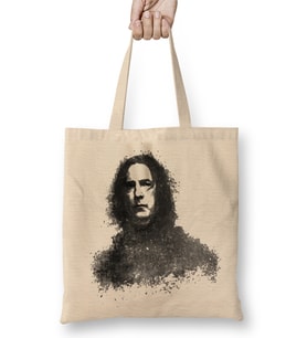 Harry Potter Severus Snape Always Sand Explosion Portrait Bez Çanta Uzun Saplı