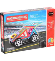 Magic Magnetic 24 Parça Araba Tekerli Magnetik JH8881 (Çok Renkli)