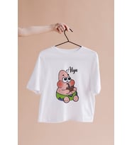 Sünger Bob & Petrick Tasarımlı Tişört Kişiye Özel ( Unisex - Büyük - Çocuk )
