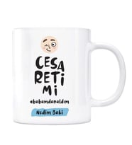 Kişiye Özel İsimli Baba Kupa Cesaretimi Babamdan Aldım