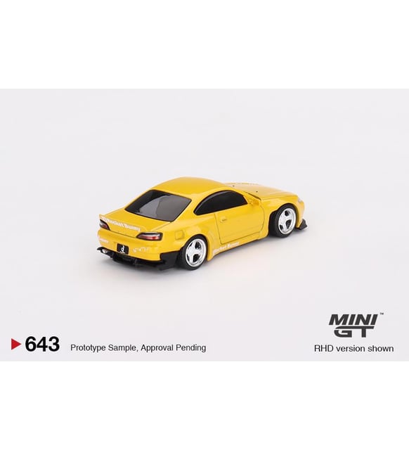 Mini GT Nissan Silvia (S15) Rocket Bunny Bronze Yellow 643
