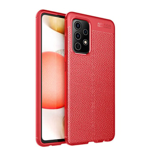 Samsung Galaxy A52 Uyumlu Kılıf Zore Niss Silikon Kapak (Kırmızı)