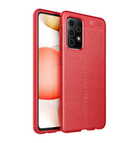 Samsung Galaxy A52 Uyumlu Kılıf Zore Niss Silikon Kapak (Kırmızı)
