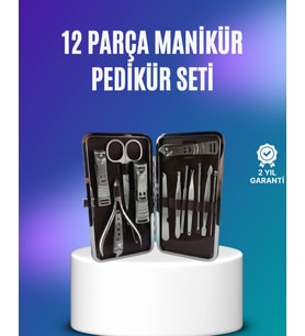 El Ayak Bakımı İçin Profesyonel 12 Bakım Seti