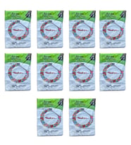 Arma Baskılı Mini Blok Poşet Torba - No : 2 - 25x37 Cm. - Beyaz - 100 Adetlik 10 Paket