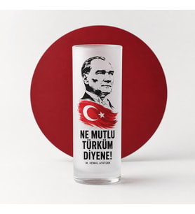 Kişiye Özel Baskılı Rakı Bardağı – Isim, Fotoğraf ve Eğlenceli Yazılı Uzun Cam Bardak