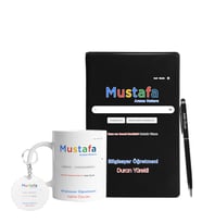 Bilgisayar Öğretmenlerine Özel Defter Kalem Kupa & Süblimasyon Anahtarlık Hediye Seti