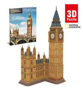 Cubic Fun National Geographic Serisi Big Ben 3D Puzzle