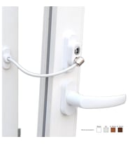 Anahtarlı Halatlı Pvc Kapı Pencere Emniyet Kilidi (5343)