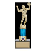 ODAK KUPA - Figürlü Kupalar - Voleybol Erkek Figürlü Kupalar FG-005 C - 27 cm