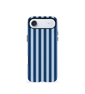 iPhone 17 Air Vorian Çift Katmanlı MagSafe Kılıf Navy Riviera Stripe