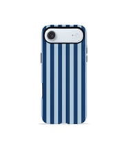 iPhone 17 Air Vorian Çift Katmanlı MagSafe Kılıf Navy Riviera Stripe