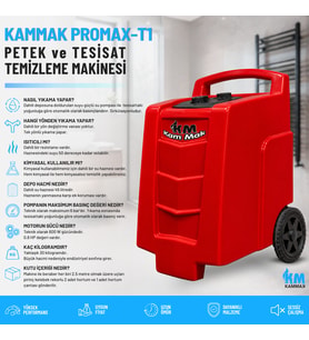 Promax-T1 Petek Temizleme Makinesi