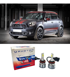 Mini Cooper Countryman R60 Led Xenon Sis Far Ampulü H8 Duo Yeni Seri Beyaz 2010-2016