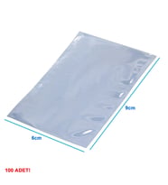 Antistatik Poşet 6x9cm 100 Adet Şeffaf Su Toz Geçirmez Koruyucu Esd Metalize Torba Çanta Saklama