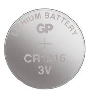 Gp CR1216-C5 3V Lityum Düğme Pil 5'li Paket