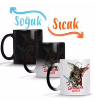 Gremlin Wars Gremlin Savaşları Sihirli Kupa Bardak Porselen