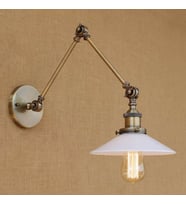 RİOLİGHT RETRO ESKİTME ÜÇ MAFSALLI METAL HAREKETLİ BAŞLIK APLİK ŞAPKA ÇAPI:22CM (Eskitme Altın)