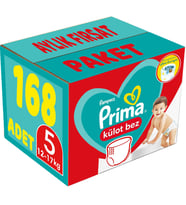 Prima Külot Bebek Bezi 5 Beden 12-17 KG Junior 168 Adet Aylık Fırsat Pk
