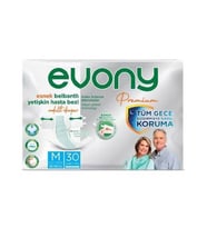 Evony  Premium Hasta Bezi Belbantlı Medium 30 lu