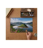 Arda Nehri - Doğa - Manzara Tasarımı 240 parça Ahşap Puzzle Ahşap Kutuda MP05705