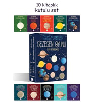 Gezegen Oyunu Seti – 10 Kitap Kutulu (Krem)