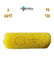 İzmir Fırça Mercan Parmak Rulo Yedek - 10 cm - 2 Adet (Çok Renkli)