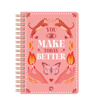 Utopia Spiralli Defter Düz Make Better 17x24 cm