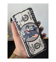 Reno 5 Lite Uyumlu Baskılı Şeffaf Telefon Kılıfı