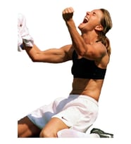 Abd Kadın Milli Takımı: Brandi Chastain Tablo Ahşap Poster Dekoratif