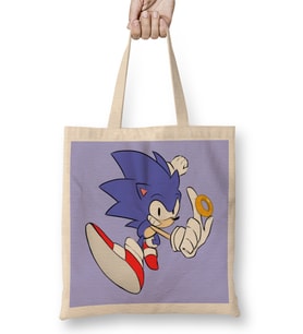 Segasonic The Hegdehogsonic Maniasonic Sonic Bez Çanta Uzun Saplı