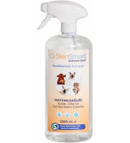 SkinSmart Kedi ve Köpek Kulak, Göz ve Deri Temizleme Spreyi, Antiseptik Bakım Solüsyonu, Alkolsüz, 1000 ML