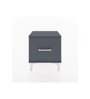 Arges Komodin Tek Çekmeceli 44x30x48 Antrasit-Antrasit