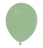 Balon Düz 12 inç (jojo Balloons) Küf Yeşili 100'lü-