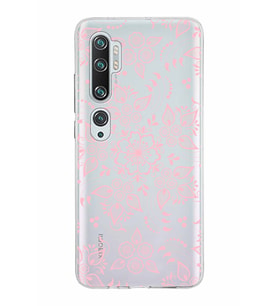 Xiaomi Mi Note 10 Uyumlu Kapak Nostalji Desen Tasarımlı Şeffaf Silikon Kılıf