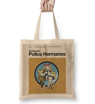 B 18 Pollos Hermanos Bez Çanta Uzun Saplı