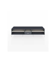 Hyperion TV Ünitesi 3 Raflı Tek Çekmeceli  220x44x51 Antrasit-Aytaşı/Antrasit
