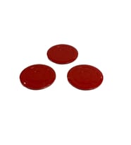Air Hockey Diski - Buz Hokeyi Diski 3 Adet (Kırmızı)