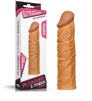 X-Tender 5 CM Dolgulu Realistik Penis Kılıfı Uzatmalı Prezervatif