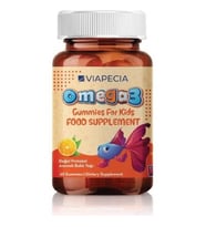 Viapecia Çocuklar İçin Portakal Aromalı Omega 3 Jelibonlar 60'lı